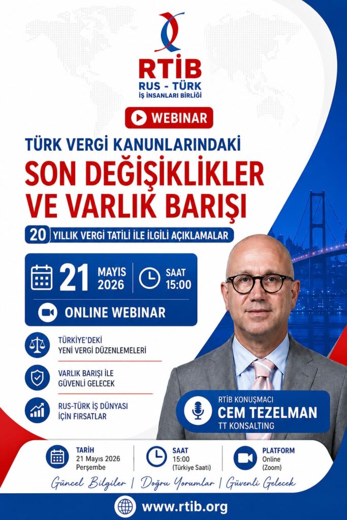 Cem Tezelman Rtib Rusya Vergi